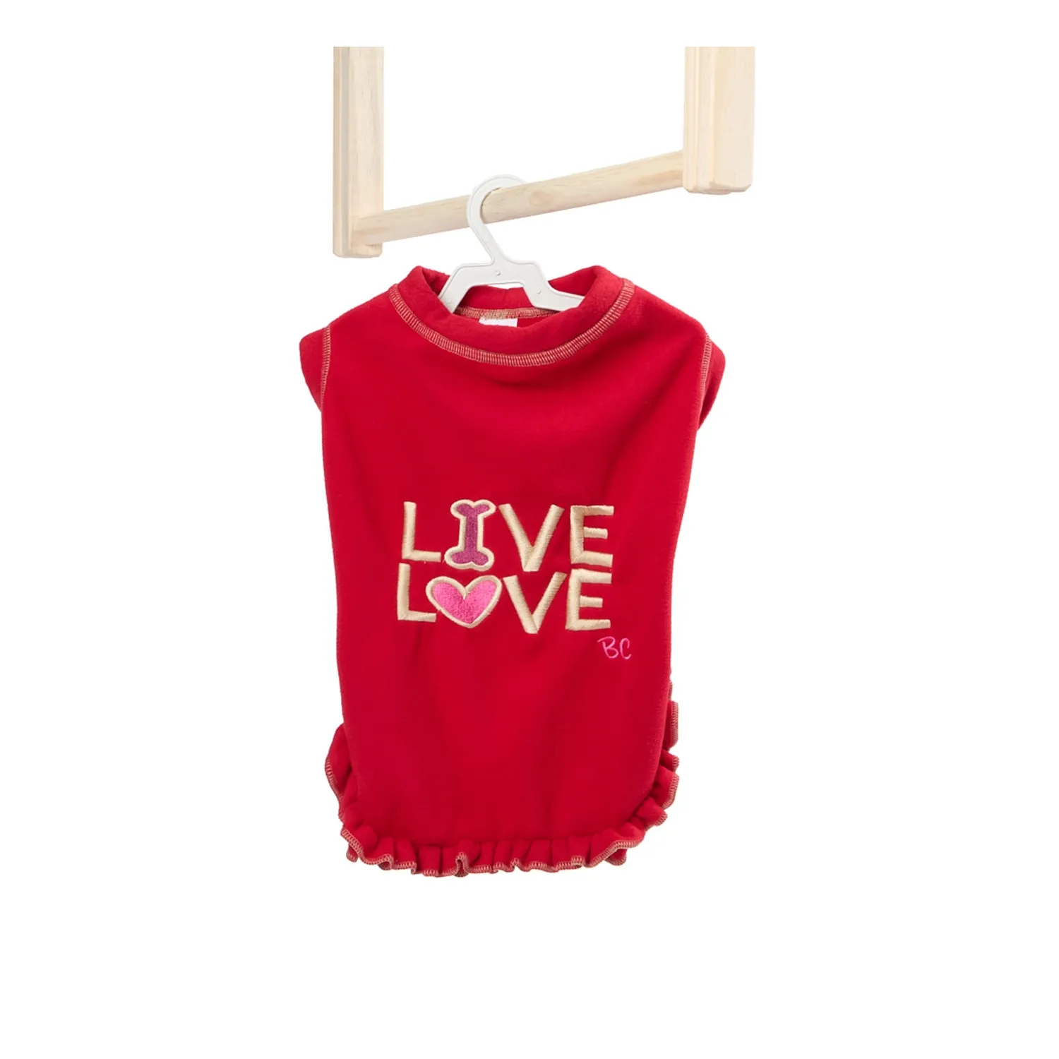 Vestido Live Love Vermelho Bichinho Chic
